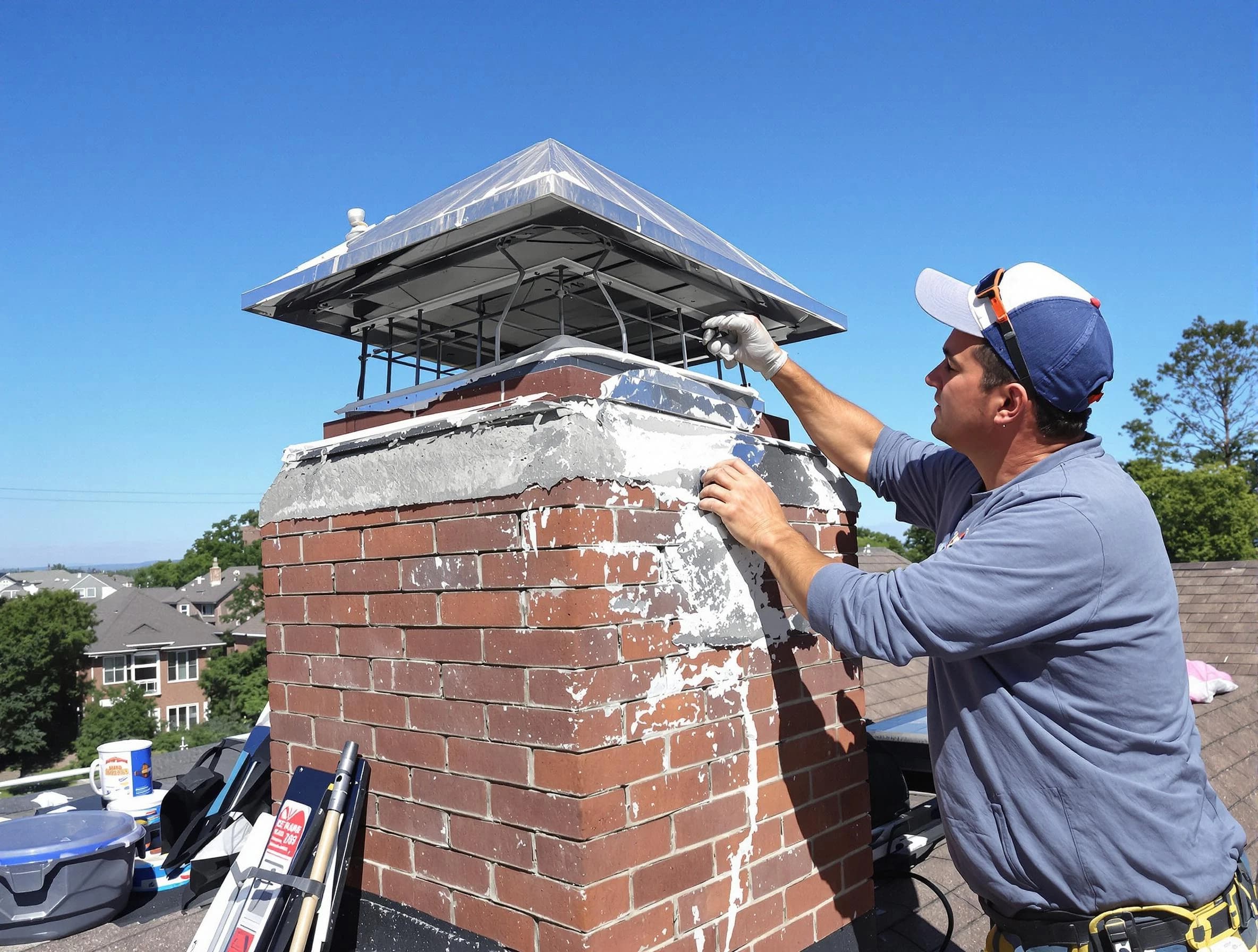 Chimney Crown Services service in Douglasville, GA